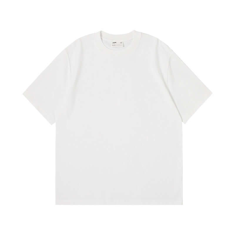 Xinjiang cotton heavyweight t-shirt en color blanco, ideal para un estilo cómodo y moderno.
